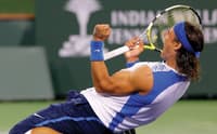 A emoção do espanhol Rafael Nadal com o primeiro título em Indian Wells, em 2007 (Foto: Divulgação/Arquivo)