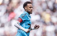 Neymar foi titular do Santos no último duelo contra o Atlético-MG. (Foto: Raul Baretta/ Santos FC)