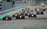 Largada do GP de Miami da Fórmula 1 (Foto: Hector Vivas / GETTY IMAGES NORTH AMERICA / Getty Images via AFP)