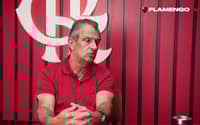 Luiz Eduardo Baptista (BAP) é o presidente do Flamengo (Foto: Reprodução/Flamengo TV)