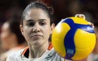 Natália Zilio em ação pelo Osasca na temporada 2024/25 (Foto: Divulgação/ Osasco)