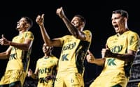 Mirassol conquistou vaga histórica na Libertadores (Foto: Foto: Pedro Zacchi/Agência Mirassol)