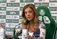 Leila Pereira, presidente do Palmeiras