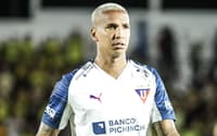 Deyverson em ação pela LDU na Libertadores (Foto: Andrey Queiroz/Zimel Press/Folhapress)