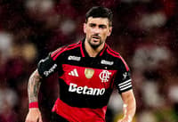 Arrascaeta durante jogo do Flamengo (Foto: Gilvan de Souza/Flamengo)