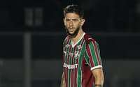 Jemmes no campo em Mirassol x Fluminense (Foto: Lucas Merçon/ Fluminense)