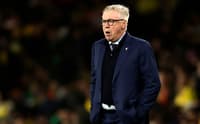 Ancelotti durante Brasil x Senegal (Foto: Ian Kington / AFP)
