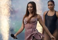 Anitta – final da Libertadores de 2021