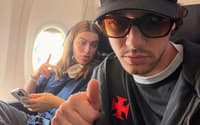 Belmont Cameli usando a camisa do Vasco em postagem no Instagram