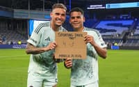 Ex-Palmeiras e Botafogo, Rafael Navarro em ação pelo Colorado Rapids (Foto: Divulgação)