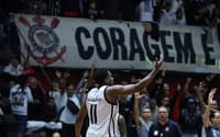 Raymundo em jogo 2 da semifinal do NBB (Foto: Beto Miller / Corinthians)