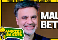 Mauro Beting foi o segundo convidado do "Vozes da Copa" (Foto: Lance!)