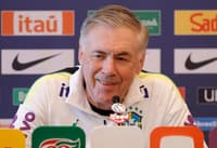 Carlo Ancelotti, técnico da Seleção Brasileira