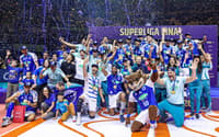 Cruzeiro é campeão da Superliga Masculina 2025/26 (Foto: Divulgação/ CBV)