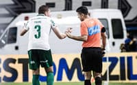 Bruno Fuchs teve gol anulado durante partida contra o Remo no estádio Mangueirão, válida pela Série A do Campeonato Brasileiro. (Foto: Ruan Ferreira /Fotoarena/Folhapress)