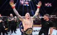Tom Aspinall após defesa de cinturão interino no UFC (Foto: Reprodução/Instagram: @tomaspinallofficial)