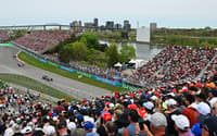 Gabriel Bortoleto, da Audi, em ação no GP do Canadá pela F1 2026 (Foto: Minas Panagiotakis/Getty Images/AFP)
