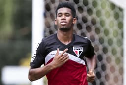 Ewandro jogador do São Paulo (foto Ale Cabral)