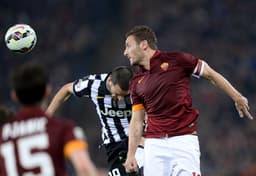 Roma x Juventus - Totti (Foto: Filippo Monteforte/AFP)