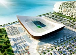 Estádio Al Shamal - Copa do Mundo do Qatar 2022 (Foto: Divulgação)