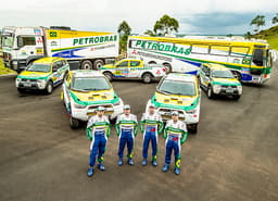 Equipe Mitsubishi Petrobras - Rally Dakar (Foto: Divulgação)