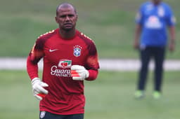 Jefferson - Treino da Seleção Brasileira na Granja Comary (Foto: Ari Ferreira/LANCE!Press)