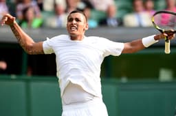 Nick Kyrgios - Torneio de Wimbledon (Foto: Carl Court/ AFP)
