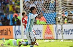 Copa do Mundo 2014 - Argentina x Suíça (Foto: AFP)