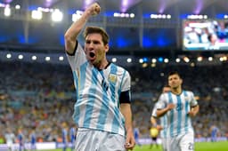 Messi - Argentina x Bósnia (Fotos: Juan Mabromata /AFP)