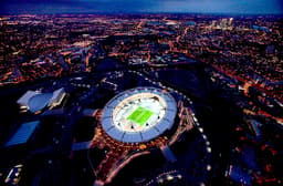 Estádio Olímpico de Londres há um ano do início dos Jogos Olímpicos (Foto: Locog/Reuters)