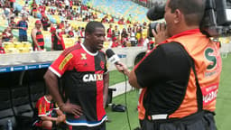 Beto foi o artilheiro da preliminar pelos masters do Flamengo com quatro gols (Foto: David Nascimento/LANCE!Press)