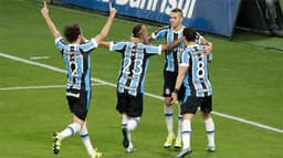 HOME - Grêmio x Fluminense - Campeonato Brasileiro - Gol de Luan (Foto: Itamar Aguiar/Agencia Freelancer)