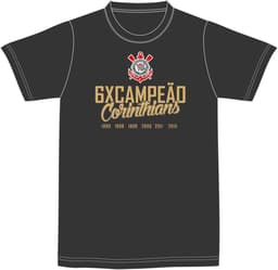 Camiseta comemorativa do hexacampeonato do Timão