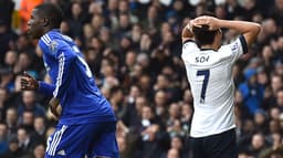 Tottenham x Chelsea (Foto: AFP)