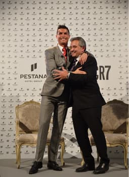 Cristiano Ronaldo e Dionísio Pestana (Divulgação)