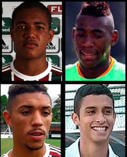 Ygor Nogueira, Léo Pelé, Douglas e Danielzinho (foto:divulgação)