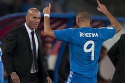 Zidane e Benzema