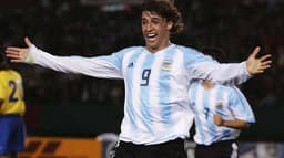Crespo, da Argentina, fez 19 gols