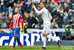 Cristiano Ronaldo - Real Madrid x Sporting Gijón