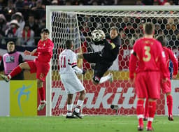 Na decisão do Mundial de Clubes de 2005 contra o Liverpool, Rogério Ceni foi mais um vez o grande destaque