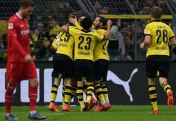 Gol do Dortmund - Borussia x Hannover