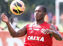 Amaral - Treino do Flamengo (Foto: Ruano Carneiro/LANCE!Press)