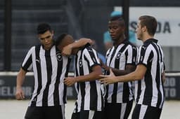 Comemoração de Fernandes do Botafogo