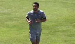 Fred - Fluminense treinando com a nova camisa