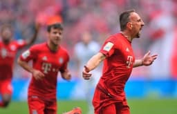 Ribéry marcou o seu segundo gol na temporada (Foto: Reprodução/Twitter)