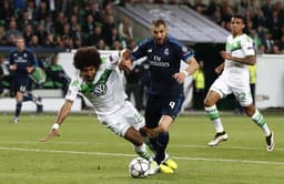 Dante - Wolfsburg x Real Madrid