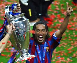 Ronaldinho Gaúcho faturou a Liga dos Campeões pelo Barcelona em 2006