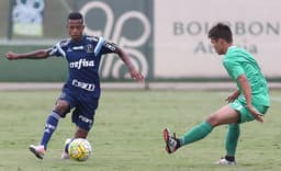 Tchê Tchê foi titular no jogo-treino contra o Guarani, na quarta (FOTO: Cesar Greco/Palmeiras)