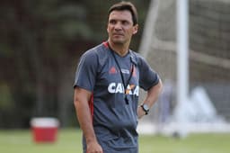 Zé Ricardo vai comandar o Fla neste domingo (Gilvan de Souza / Flamengo)