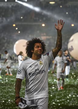 Liga dos Campeões - Festa do Real Madrid - Marcelo